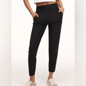 Walkpop - NEW - Charcoal Gray Womens Ponte Jogger Pant